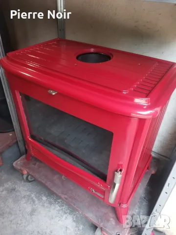 Чугунена печка 12kW, снимка 2 - Камини - 56116269