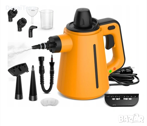 Парочистка AUIFFER WHL-618, 1050 W, 10 аксесоара, мобилна, 110°C, кабел 2.98 м