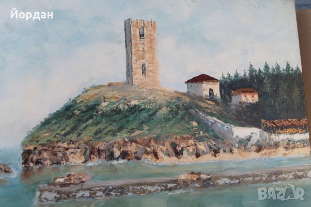 Майсторска картина масло върху платно, снимка 10 - Антикварни и старинни предмети - 41808181