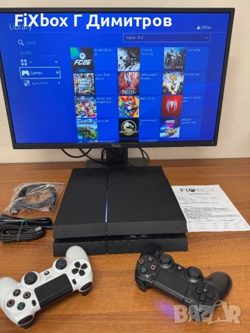 Хакнат PlayStation 4 с гаранция и игри FIFA 26 GTA5 Minecraft Spider-Man PS4 , снимка 3 - Игри за PlayStation - 48315496