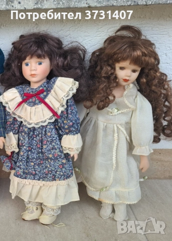 Красиви порцеланови кукли 40см