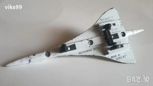 MATCHBOX 1978 SB 23 Concorde British Airways, снимка 8 - Колекции - 55977702