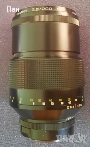 Обектив Carl Zeiss Jena Sonnar 200mm F2.8 на M42, снимка 2 - Обективи и филтри - 56021061