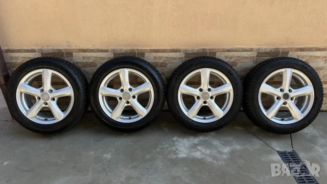 Джанти 16 5 x 112  + Зимни гуми 205/55/16 Good Year DOT : 2124
