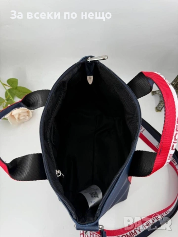 Tommy Hilfiger Дамска Чанта Томи Хилфигер - Различни Цветове Код E1310, снимка 4 - Чанти - 53757907