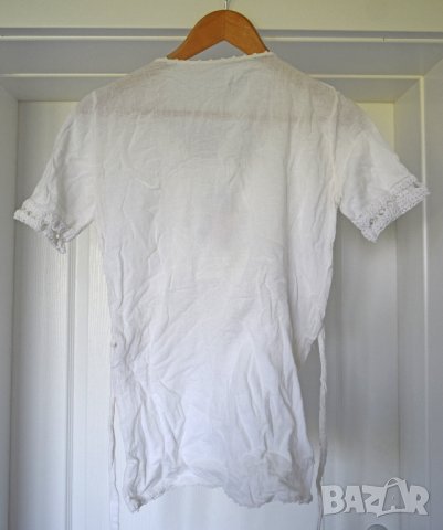 Дамска блуза с бродерия, снимка 2 - Ризи - 41406682