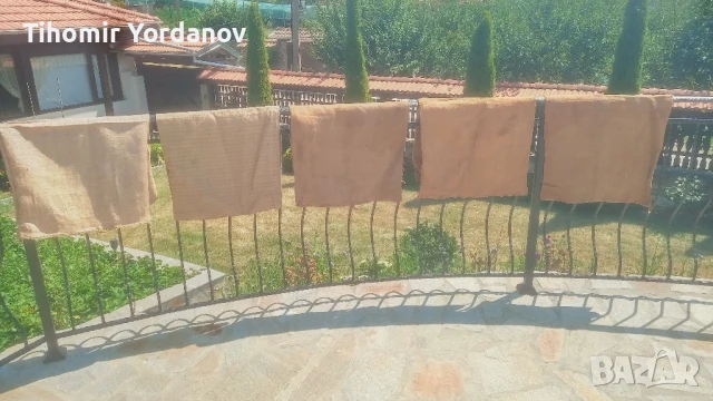 Стари конопени чували (зебло)., снимка 7 - Антикварни и старинни предмети - 51343954