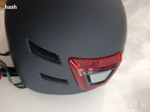 Велосипедна каска с вграден LED фар и лека задна част, р-р L, снимка 10 - Аксесоари за велосипеди - 50885008