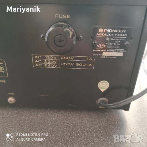 PIONEER CT-F4040, снимка 6 - Декове - 51324385