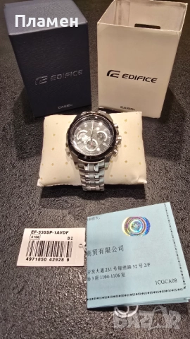 Продавам часовник Casio Edifice EF-535SP-1AVDF