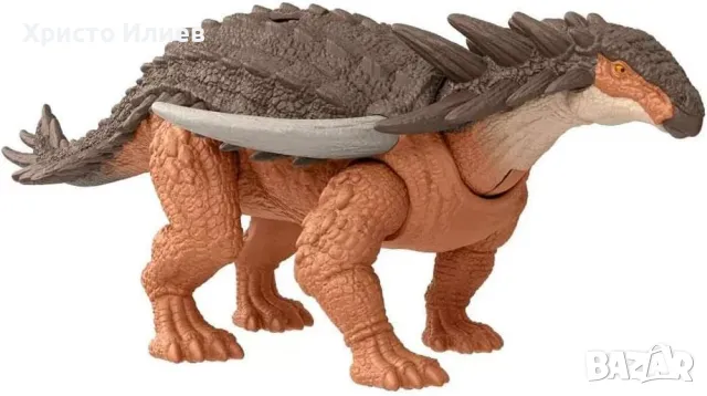 Динозавър интерактивен Подвижна фигурка Borealopelta Mattel Jurassic World Джурасик Свят, снимка 1