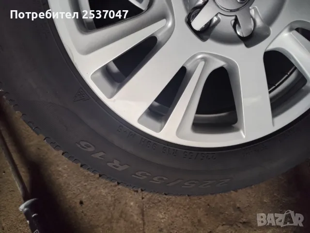 4бр гуми PIRELLI с джанти за AUDI 225/55R16, снимка 7 - Гуми и джанти - 49206446
