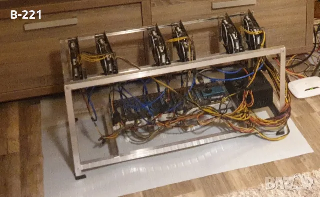 Продавам четири рига с по 6 карти RX570 8G и RX 580 8G, снимка 14 - Видеокарти - 50408833