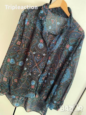 Atmosphere, RYTMOgraphic - flowers - XXL риза с издължен гръб , снимка 2 - Ризи - 41657433