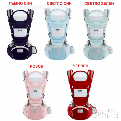 1850 Иновативно кенгуру за бебета от 0 до 36 месеца, снимка 4 - Раници - 36399545