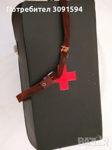 Ретро   Докторска  медицинска чанта автентичен вид , снимка 3 - Антикварни и старинни предмети - 41695194