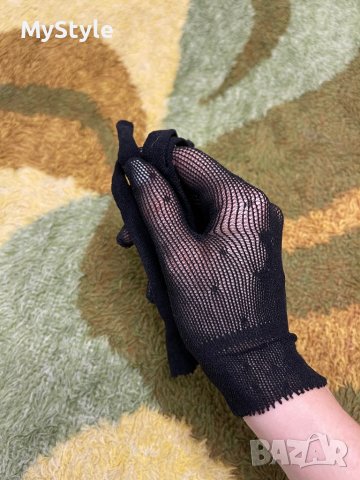 ГОЛЯМО намаление - Италиански ръкавици + обеци на същия дизайнер, снимка 2 - Ръкавици - 39671465