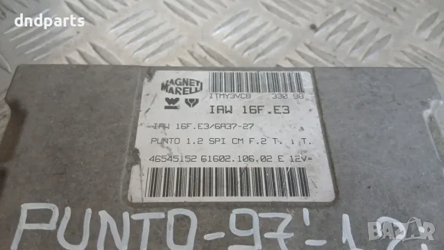 Компютър Fiat Punto 1.2 1997 IAW16F.E3 61602.106 Punto (1993-1999), снимка 2 - Части - 55828150