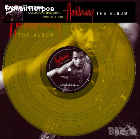 HADDAWAY - The Album - Limited Edition GOLD VINYL - 180 Gram