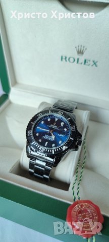  Мъжки луксозен часовник Rolex Submariner , снимка 6 - Мъжки - 41513100