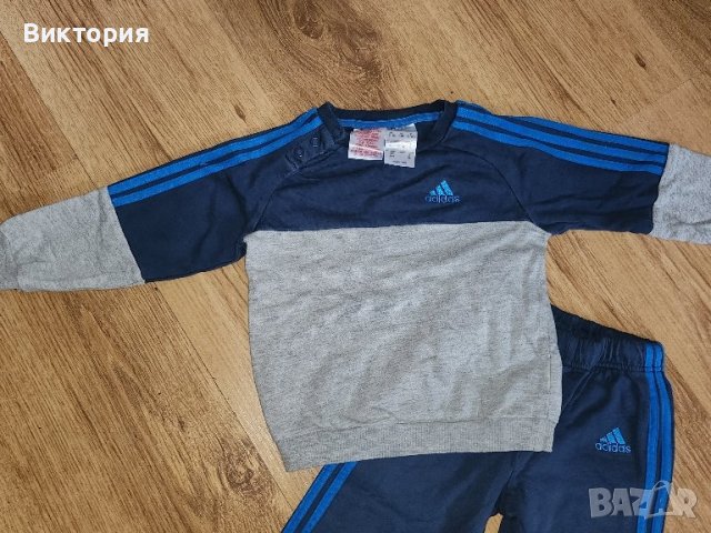 екип adidas 86 размер за момче, снимка 3 - Комплекти за бебе - 44387778