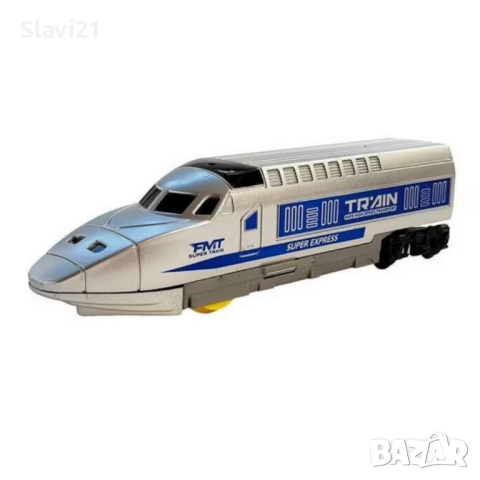 Влакче с релси, звуци и светлини, снимка 2 - Влакчета, самолети, хеликоптери - 52817617