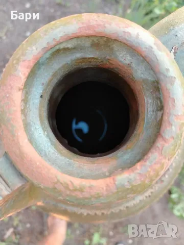 Стар голям глинен оцетник,крондир, снимка 18 - Колекции - 50180940