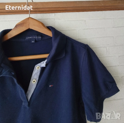 Оригинална тениска с яка TOMMY HILFIGER , снимка 2 - Тениски - 51482896
