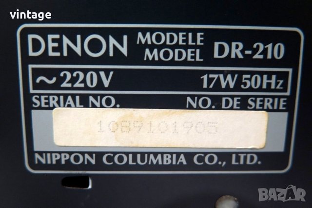 Denon DRA-210_DR-210, снимка 16 - Аудиосистеми - 44217217