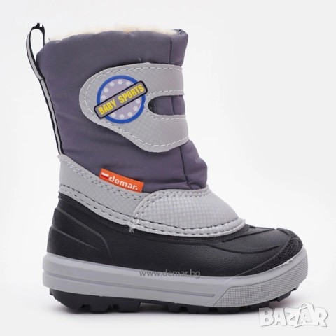 55лв „DEMAR“: Нови Бебе и Детски боти / апрески Естествена вълна. BABYSPORT СИВ, снимка 3 - Бебешки боти и ботуши - 51686931