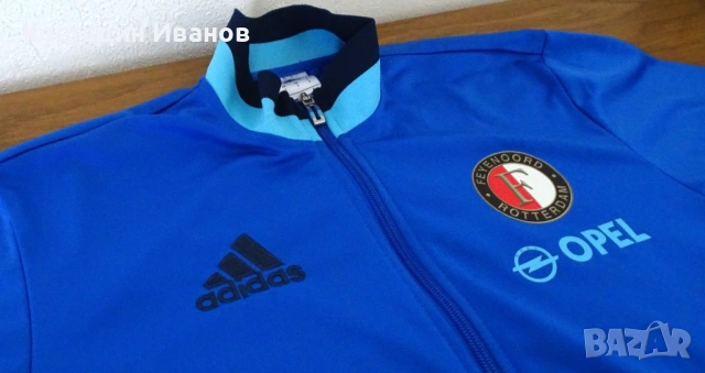 Feyenoord Amsterdam Adidas футболно горнище анцуг , снимка 3 - Спортни дрехи, екипи - 53846306