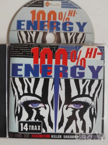 100% Hi-Energy - оригинален диск Euro House издаден от Polysound