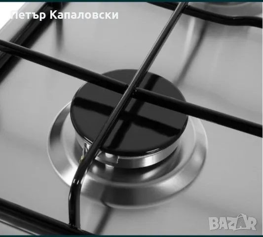 Газов плот ,котло и за вграждане Индезит INDESIT THA642IX/I .Цвят: инокс.Брой горелки: 4, снимка 6 - Котлони - 48561606