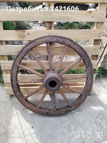 колело от магарешка каруца, снимка 1