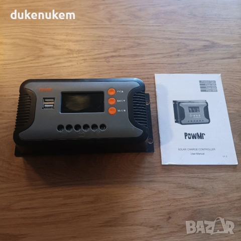 PWM соларен контролер 30A за 12V и 24V системи с LCD дисплей и USB портове, снимка 7 - Друга електроника - 53018972