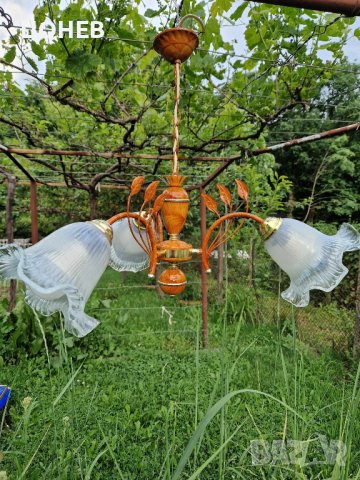 Абажур тройка, снимка 2 - Лампи за таван - 41388223