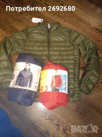 Нови с етикет олекотени мъжки якета  L-ка, снимка 4 - Якета - 49068983