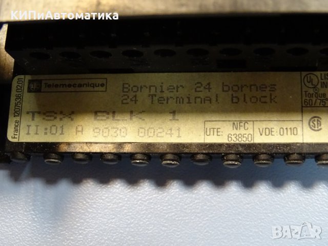 Конекторен блок Telemecanique TSX-BLK 1 Terminal Block 24 borness, снимка 2 - Резервни части за машини - 36001358