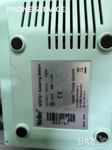 weller wsd161 160w в перфектно състояние купен от америка , снимка 2 - Друга електроника - 55903063