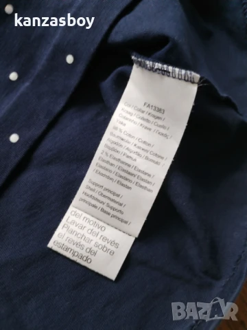 lacoste Men's Crewneck Polka Dotted Cotton - страхотна мъжка тениска КАТО НОВА S, снимка 7 - Тениски - 50673655