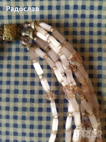 старо многоредово колие, снимка 3 - Колиета, медальони, синджири - 51501193