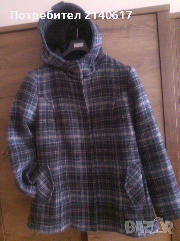 Палтенце в каре за пролетно есенен сезон Yessica, снимка 5 - Якета - 40057975