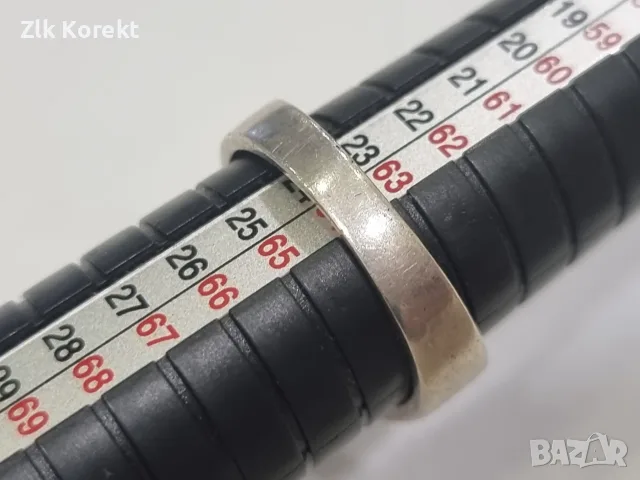 Мъжки сребърен пръстен, снимка 9 - Пръстени - 55990983