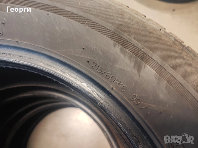 2бр.зимни гуми 215/60/16 Hankook, снимка 6 - Гуми и джанти - 52248756