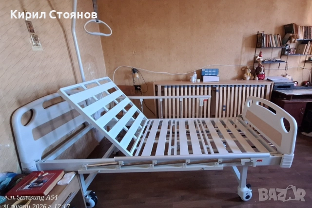 Механично болнично легло с матрак, снимка 3 - Други - 53217506
