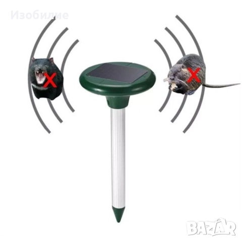 Solar1 уред за борба с гризачите от пластмаса тегло 0.635 кг TV1, снимка 6 - Градинска техника - 52329062