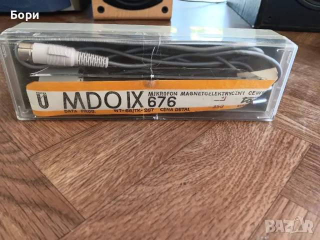 Микрофон Нов 1976г, снимка 2 - Микрофони - 47320519