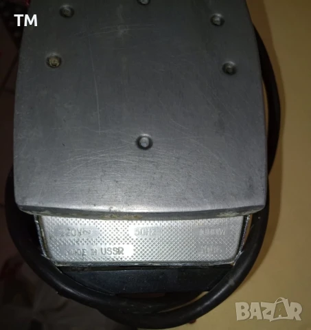 Работеща руска ютия от соца, снимка 3 - Ютии - 50446465