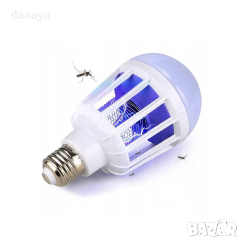 4632 LED крушка с UV лампа против насекоми, снимка 6 - Други стоки за дома - 44932901