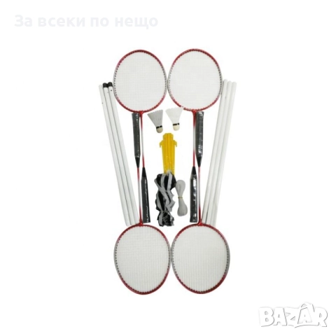 Супер комплект за Федербал за 4 души с мрежа – забавление и активност за цялото семейство!, снимка 2 - Други - 51491405